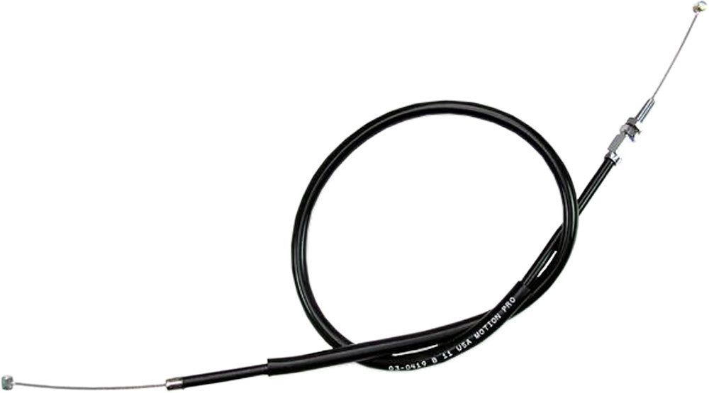 MOTION PRO BLACK VINYL THROTTLE PUSH CABLE 03-0419