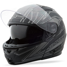 Load image into Gallery viewer, GM-64 MODULAR DERK HELMET MATTE BLACK/SILVER XS-atv motorcycle utv parts accessories gear helmets jackets gloves pantsAll Terrain Depot