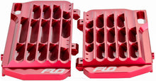Load image into Gallery viewer, FLO MOTORSPORTS HIGH FLOW RADIATOR BRACES RED FLO755R
