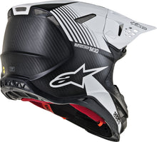 Load image into Gallery viewer, ALPINESTARS S.TECH M10 DYNO HELMET MATTE BLACK/WHITE XS 8301119-1301-XS