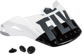 FLY RACING KINETIC THRIVE HELMET VISOR WHITE/BLACK/GREY 73-88181