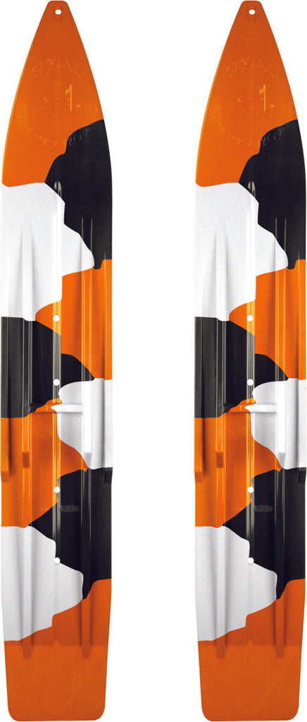 SLYDOG PR/ SLY DOG POWDERHOUND SKI 7" CAMO ORANGE/BLACK/WHITE PH7URCORGBLKWHT