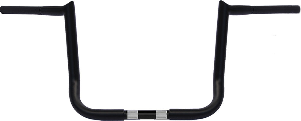 WILD 1 CHUBBY HOOKED BAGGER BAR 14" SATIN BLACK WO594B