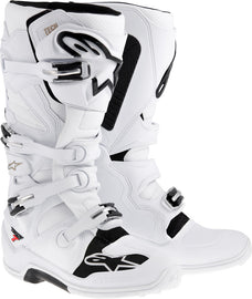 ALPINESTARS TECH 7 BOOTS WHITE SZ 06 2012014-20-6