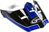 GMAX VISOR W/SCREWS UNCLE MX-46 BLACK/BLUE XS-SM G046830