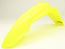 ACERBIS FRONT FENDER FLUORESCENT YELLOW 2113644310-atv motorcycle utv parts accessories gear helmets jackets gloves pantsAll Terrain Depot