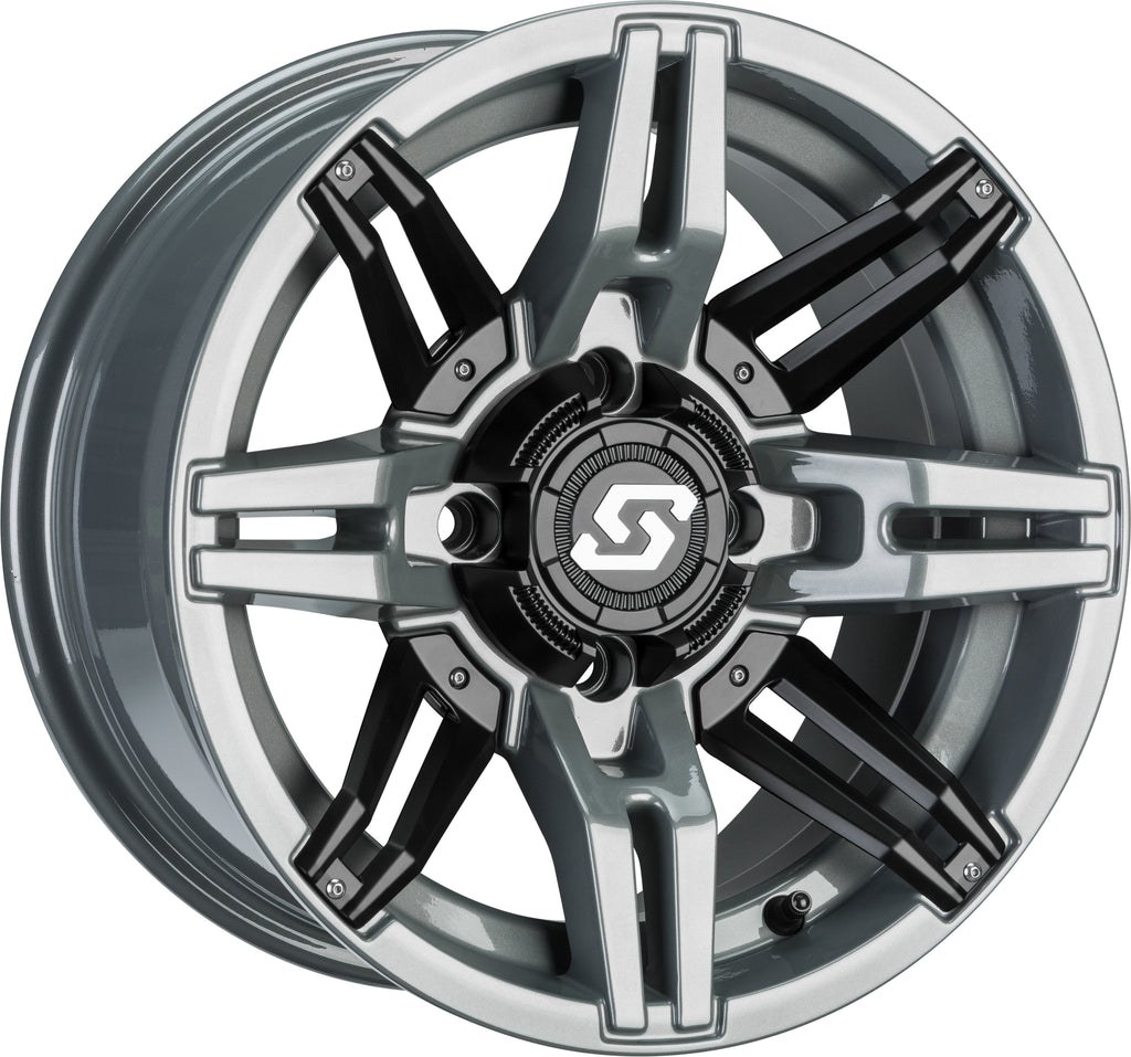 SEDONA SEDONA RUKUS LE 4/110 14X7 5+2 GRY/BLK INSERTS A83SG-B-47011-52S