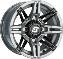 Load image into Gallery viewer, SEDONA SEDONA RUKUS LE 4/110 14X7 5+2 GRY/BLK INSERTS A83SG-B-47011-52S