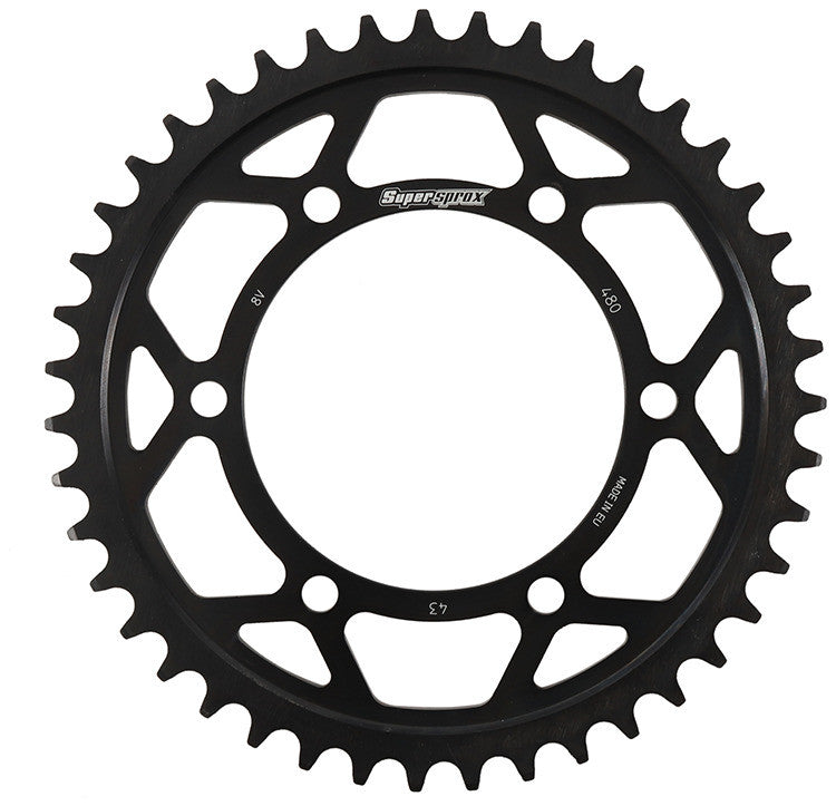 SUPERSPROX EDGE SPROCKET 43T BLACK RFA-480-43-BLK