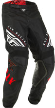 Load image into Gallery viewer, FLY RACING KINETIC K220 PANTS RED/BLACK/WHITE SZ 20 373-53320