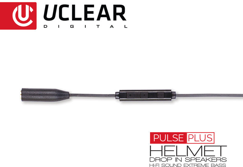 UCLEAR PULSE PLUS HELMET SPEAKER W/IN-LINE ANDROID CONTROL 11031
