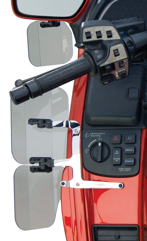 NATIONAL CYCLE WING DEFLECTORS FAIRING MOUNT LIGHT SMOKE N5112