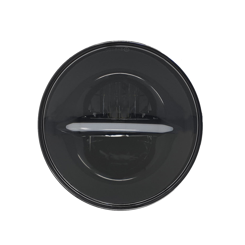 PATHFINDER CLASSIC LED HEADLIGHT 5.75" W/DRL BLACK HD5CLB