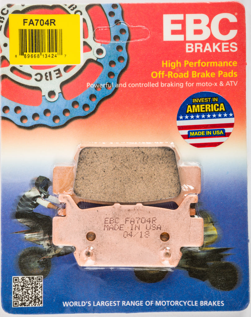 EBC BRAKE PADS FA704R