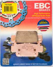 EBC BRAKE PADS FA704R