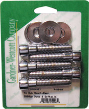 Load image into Gallery viewer, GARDNERWESTCOTT PULLEY BOLTS POLISHED FXD/FLST00-06/ FLH/FLT04-06 P-88-59