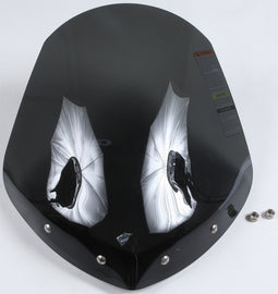 NATIONAL CYCLE GLADIATOR WINDSHIELD W/CHROME MOUNTS (DARK TINT) N2705
