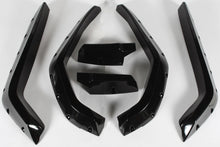 Load image into Gallery viewer, MAIER FENDER EXTENSIONS RZR BLACK SET OF 4. 3&quot;EXTENSION 495250