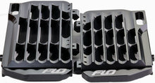 Load image into Gallery viewer, FLO MOTORSPORTS HIGH FLOW RADIATOR BRACES BLACK FLO755BLK