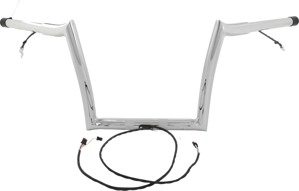 BAGGERNATION 12" OEM MONKEY BAR PRE WIRED FOR 15-19 CHROME OEMPW-15L-12 C