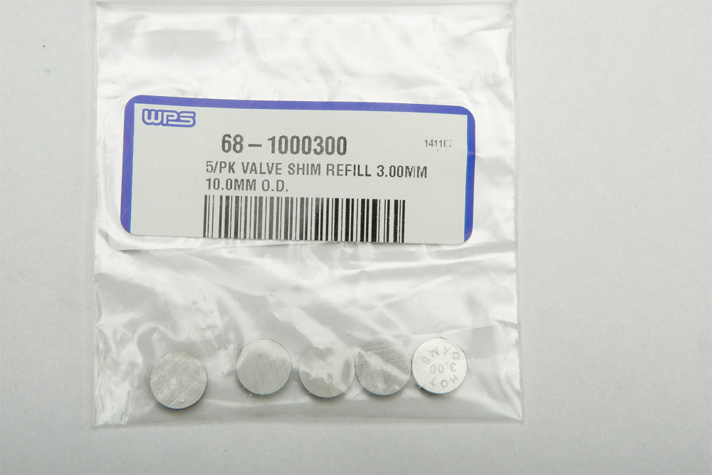 HOT CAMS VALVE SHIMS 10.00X3.00MM 5/PK 5PK1000300