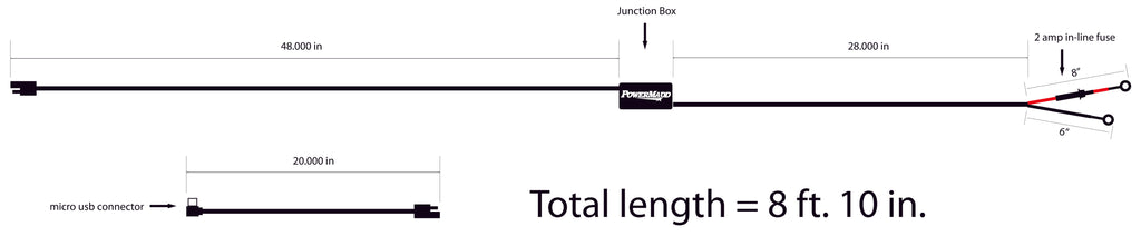 POWERMADD POWER OUTLET MICRO USB 12V 66000-atv motorcycle utv parts accessories gear helmets jackets gloves pantsAll Terrain Depot