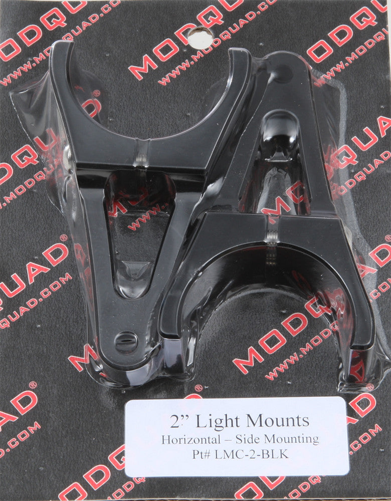 MODQUAD MQ LIGHT MNT 2" CLIP MNT BLK LMC-2-BLK-atv motorcycle utv parts accessories gear helmets jackets gloves pantsAll Terrain Depot