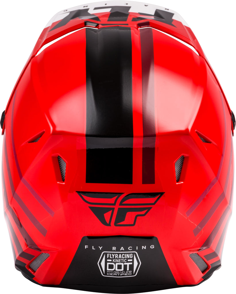 FLY RACING KINETIC THRIVE HELMET RED/WHITE/BLACK LG 73-3506L