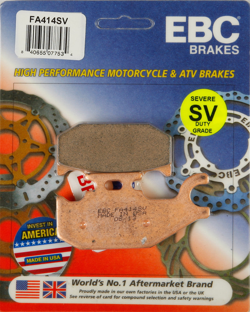 EBC BRAKE PADS FA414SV-atv motorcycle utv parts accessories gear helmets jackets gloves pantsAll Terrain Depot