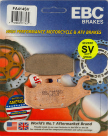 EBC BRAKE PADS FA414SV-atv motorcycle utv parts accessories gear helmets jackets gloves pantsAll Terrain Depot