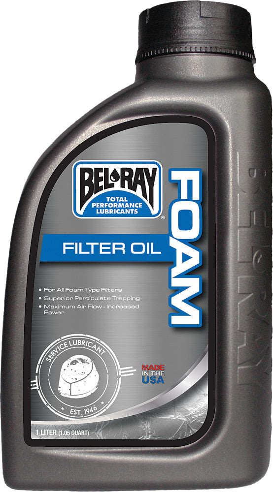 BEL-RAY FOAM FILTER OIL 1L 99190-B1LW