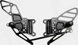 VORTEX REAR SET BLACK RS406K