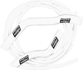 MOTO HOSE SILICONE HOSE KIT WHITE 24-24W