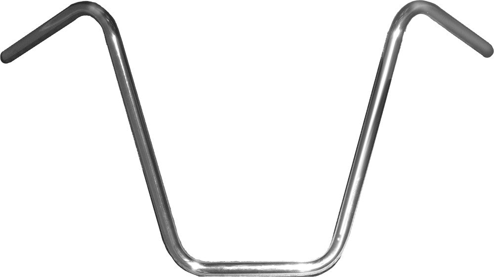 EMGO 7/8" HANDLEBAR APE HANGER 12" RISE CHROME 23-12534