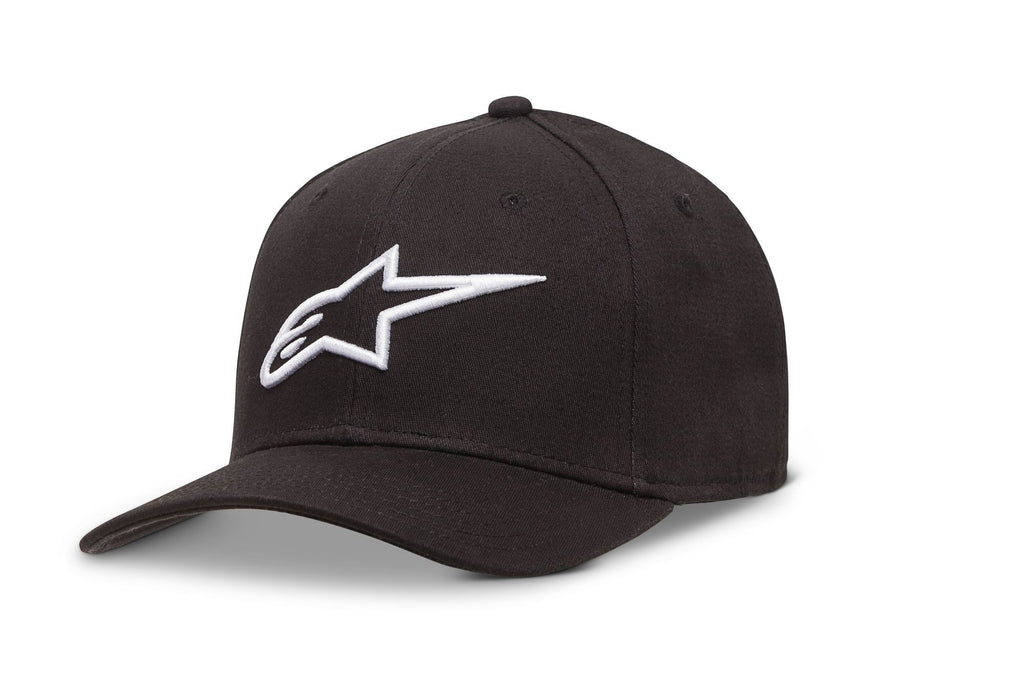 ALPINESTARS YOUTH AGELESS HAT BLACK/WHITE 3038-81100-1020