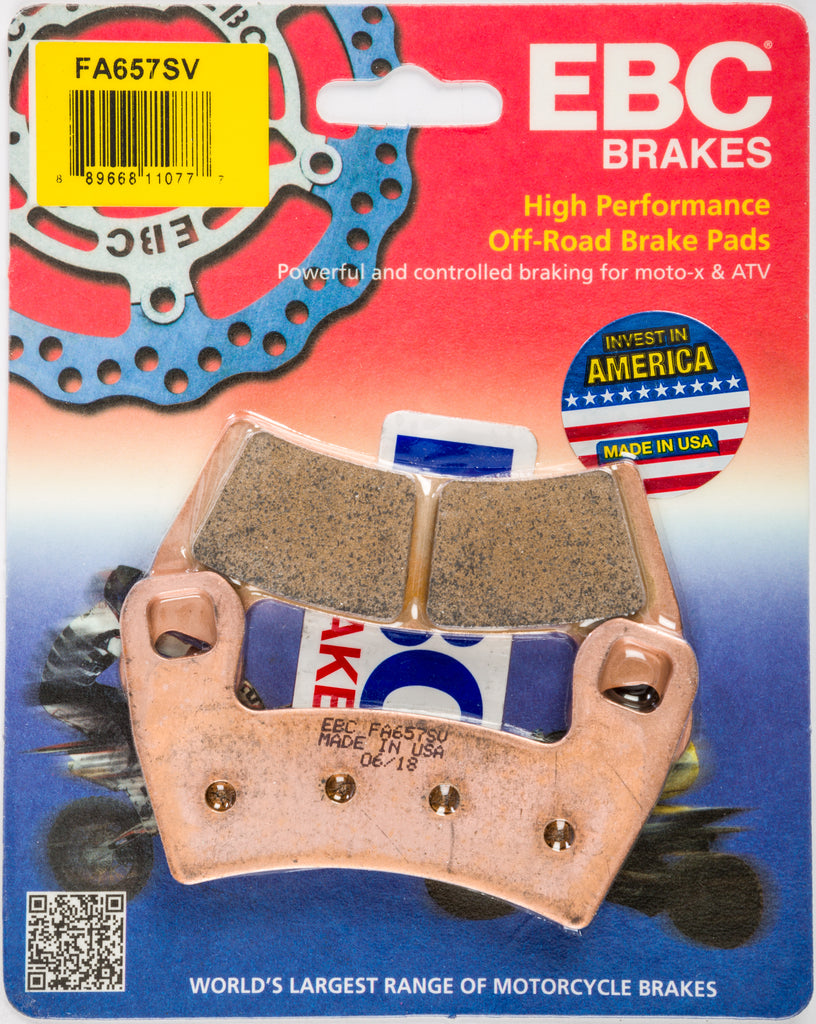 EBC BRAKE PADS FA657SV