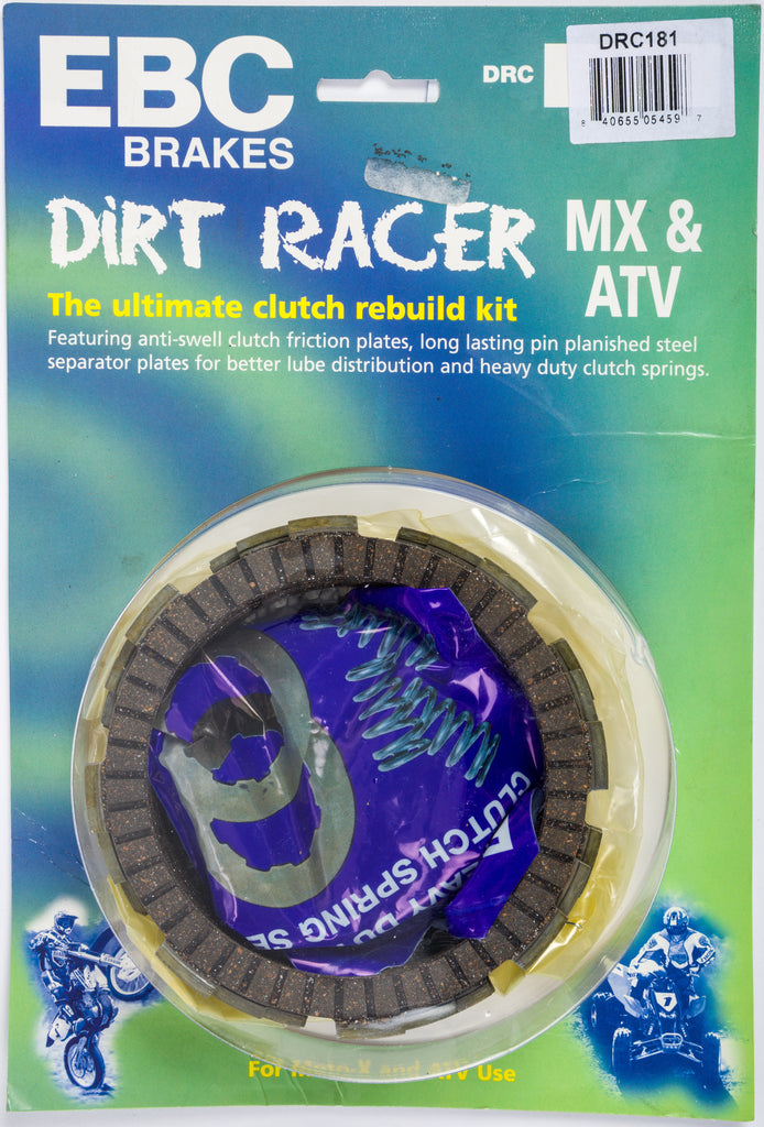 EBC DIRT RACER CLUTCH SET DRC181-atv motorcycle utv parts accessories gear helmets jackets gloves pantsAll Terrain Depot