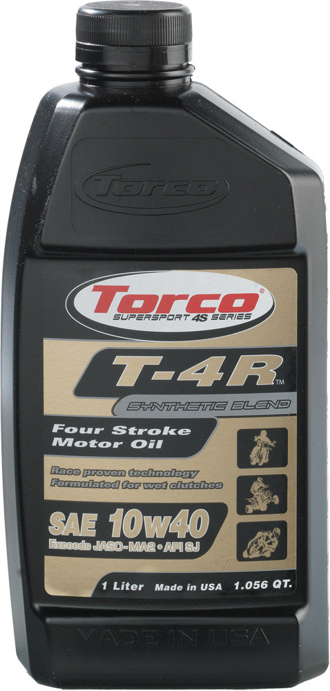 TORCO T-4R 4-STROKE MOTOR OIL 10W-40 1L T671044CE