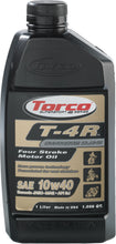 Load image into Gallery viewer, TORCO T-4R 4-STROKE MOTOR OIL 10W-40 1L T671044CE