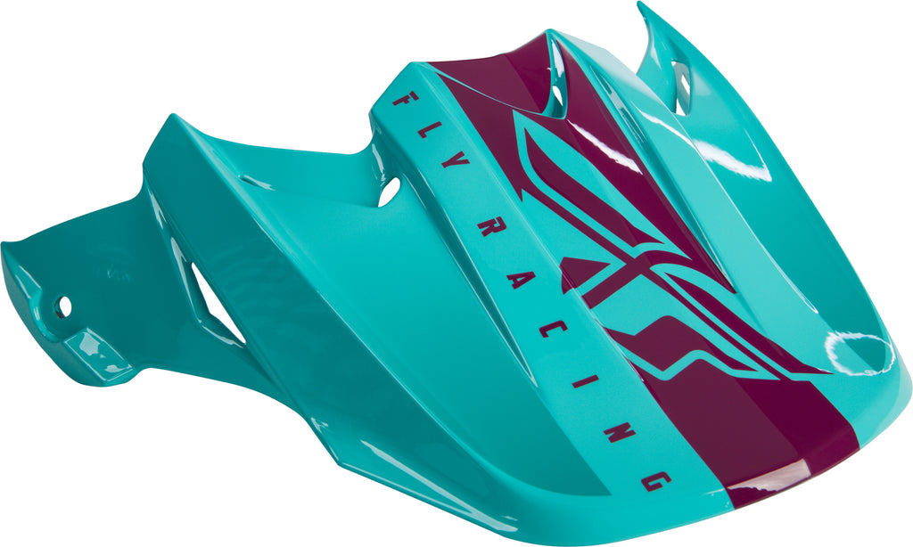 FLY RACING F2 CARBON SHIELD HELMET VISOR BLUE 73-46256