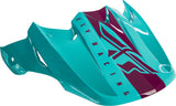 FLY RACING F2 CARBON SHIELD HELMET VISOR BLUE 73-46256