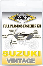 BOLT FULL PLASTIC FASTENER SUZ SUZ-9395103