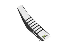 Load image into Gallery viewer, D'COR SEAT COVER BLACK/WHITE BLACK RIBS KX450 30-20-478