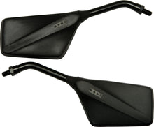 Load image into Gallery viewer, EMGO TRIMLINE MIRRORS MATTE BLACK ALL EXCEPT YAM 20-97110
