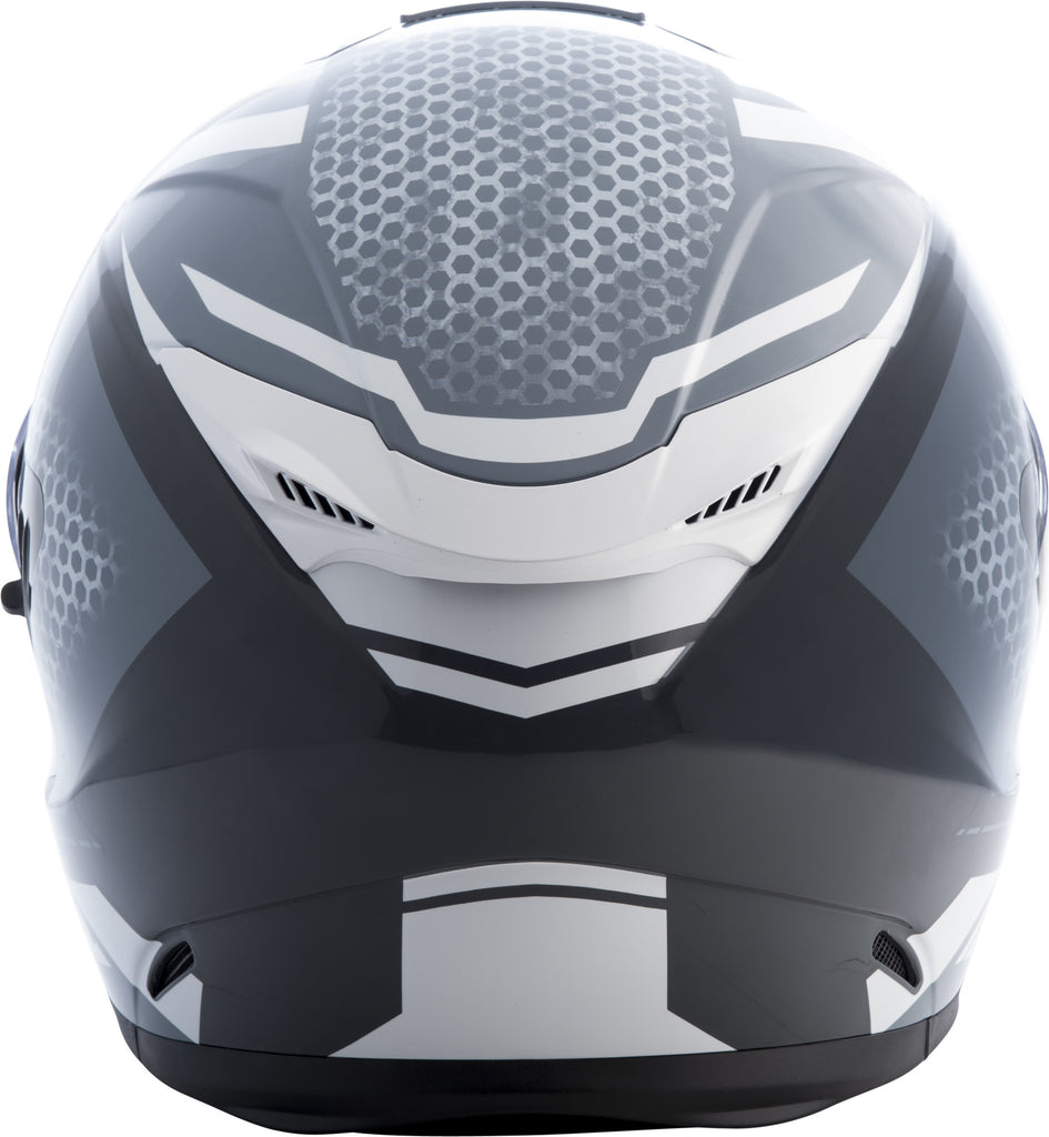 FLY RACING SENTINEL MESH HELMET GREY/WHITE XS 73-8327XS