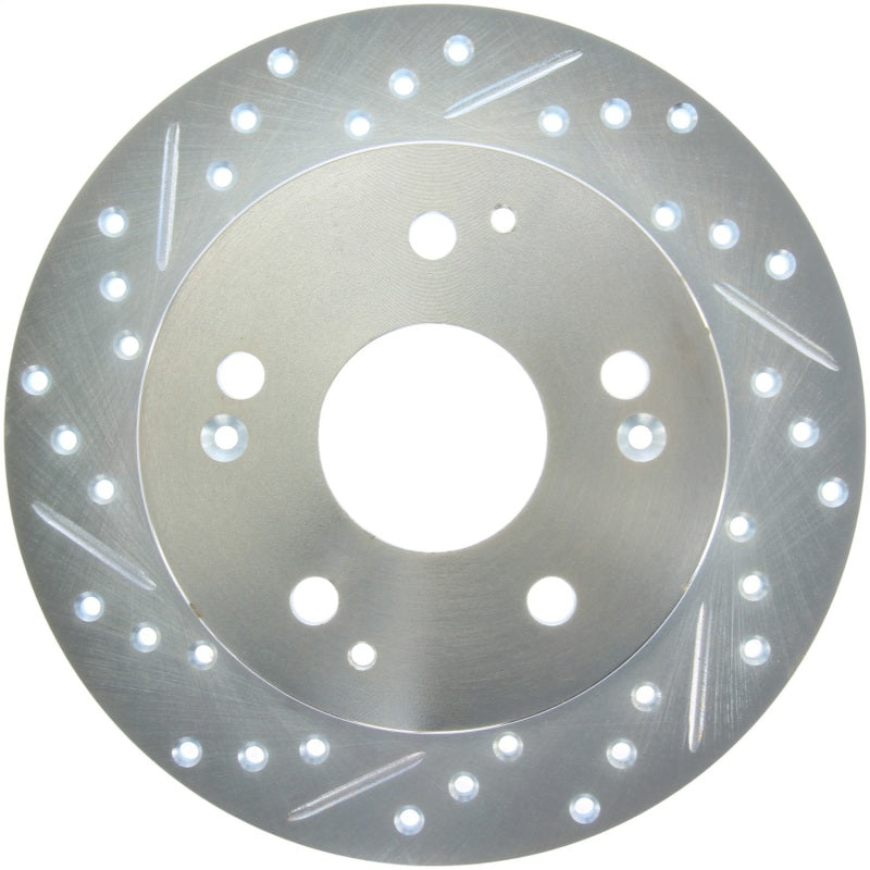 StopTech Select Sport Drilled & Slotted Rotor - Front Left