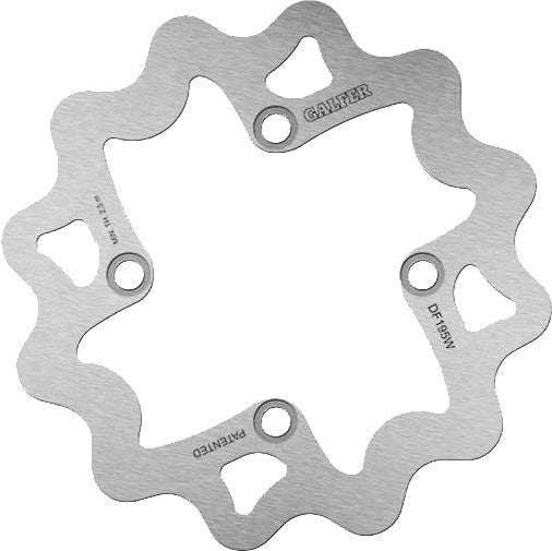 GALFER WAVE ROTOR - REAR DF195W