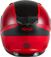 Load image into Gallery viewer, GMAX FF-49S FULL-FACE HAIL SNOW HELMET MATTE RED/BLACK 2X G2495038