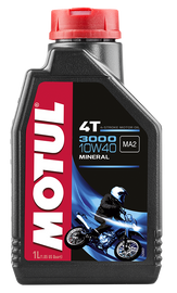 MOTUL 3000 PETROLEUM OIL 10W40 1 LT 107672
