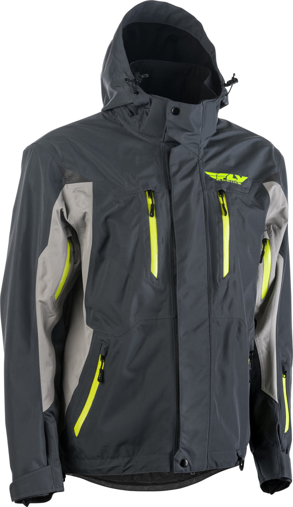 FLY RACING FLY INCLINE JACKET GREY/CHARCOAL MD 470-4101M